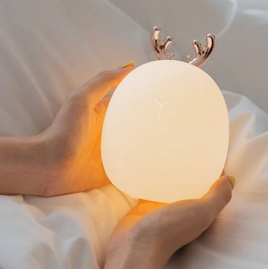 Cute Silicone Night Light for Kids' Room