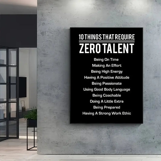 Frameless Canvas Poster Art for Bedroom & Living Room